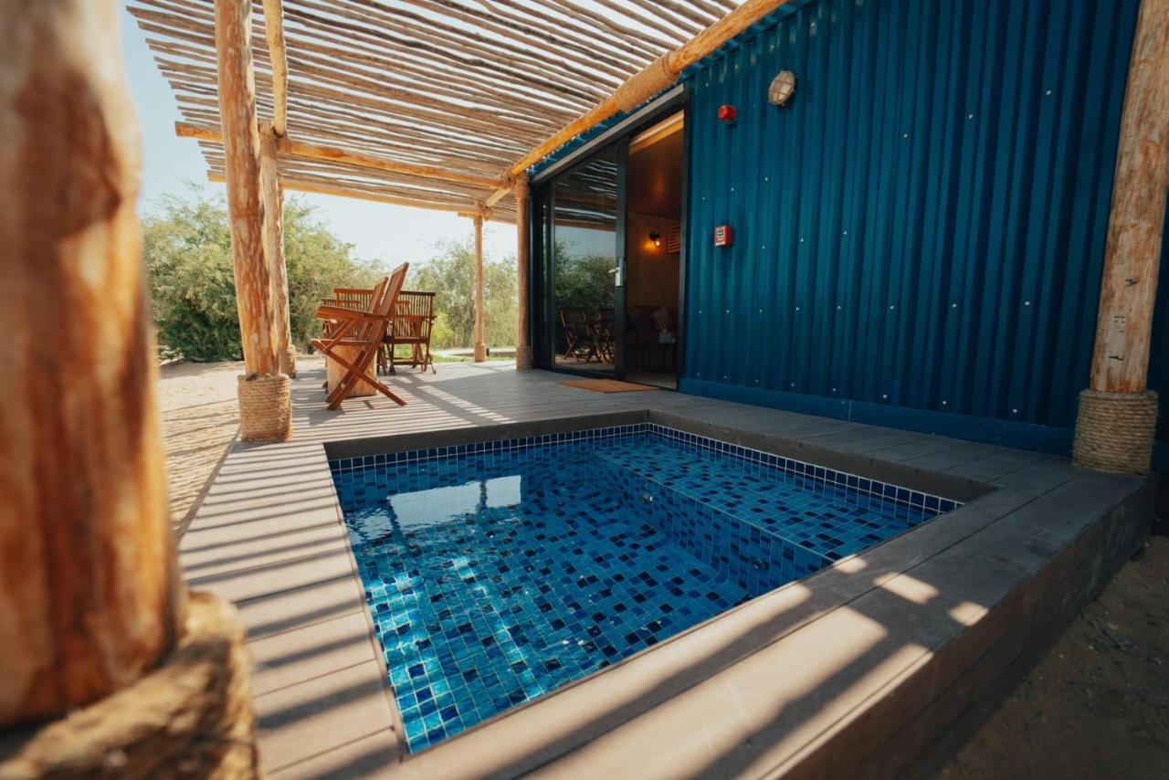 Bab Al Nojoum Al Mugheirah Resort Al Mirfa Bagian luar foto