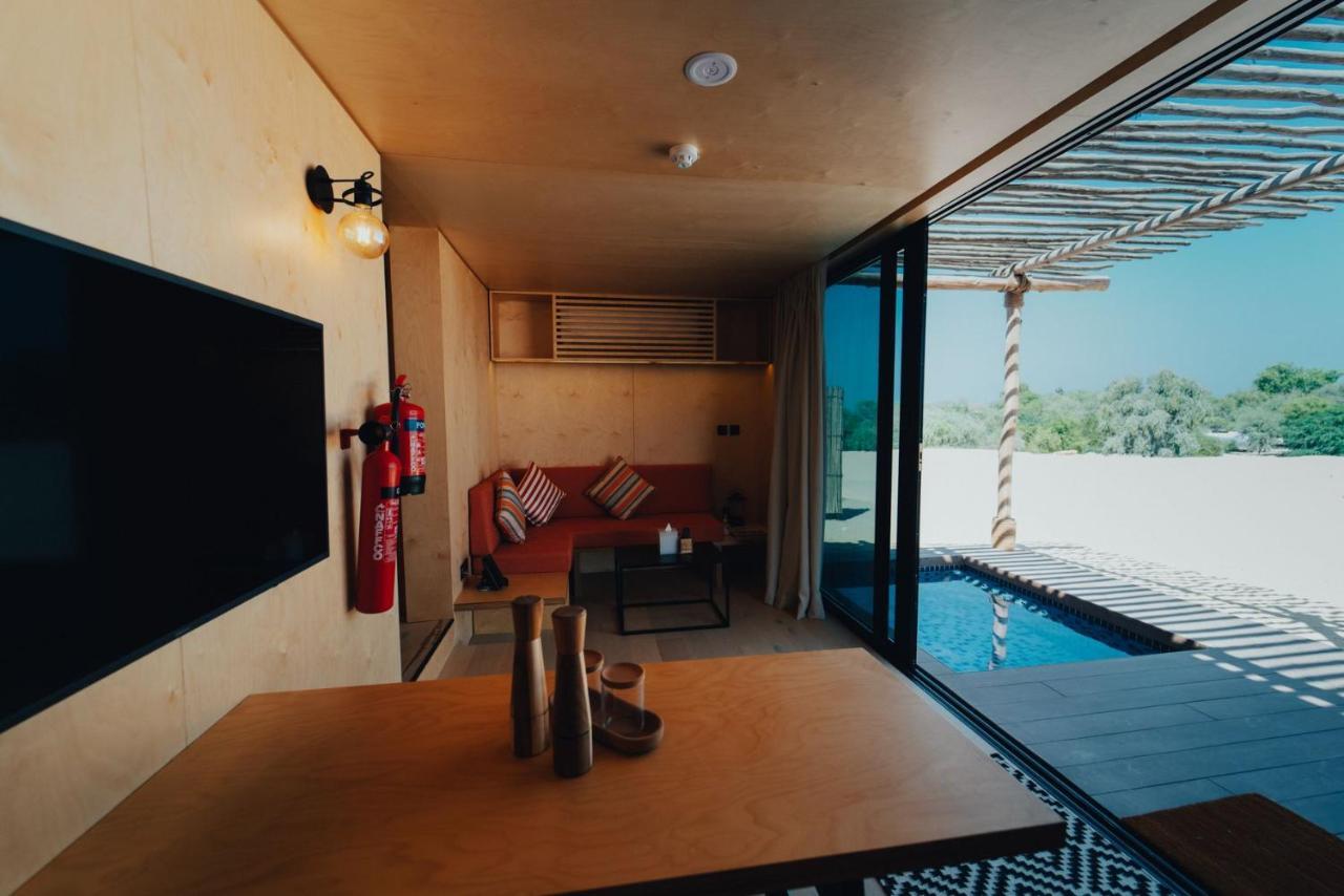 Bab Al Nojoum Al Mugheirah Resort Al Mirfa Bagian luar foto