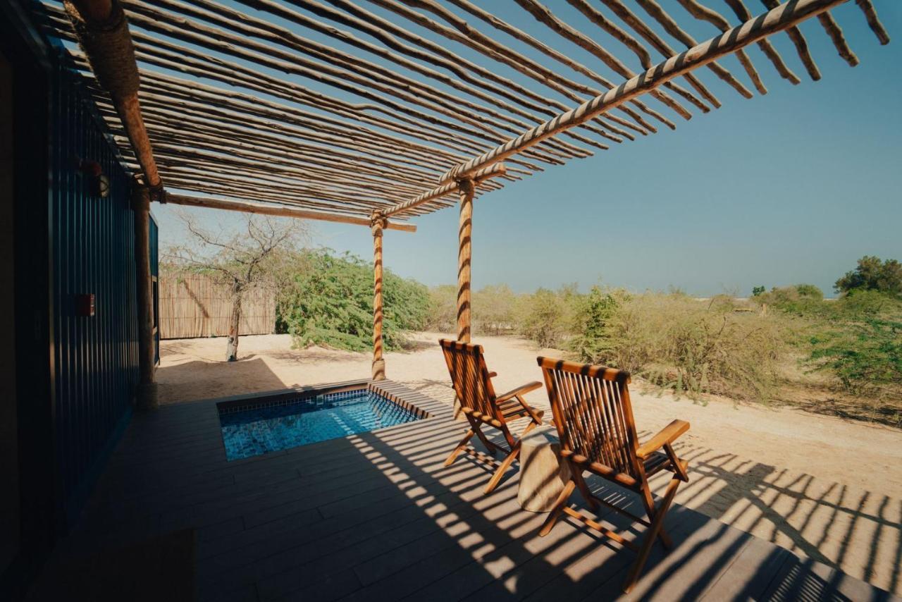 Bab Al Nojoum Al Mugheirah Resort Al Mirfa Bagian luar foto