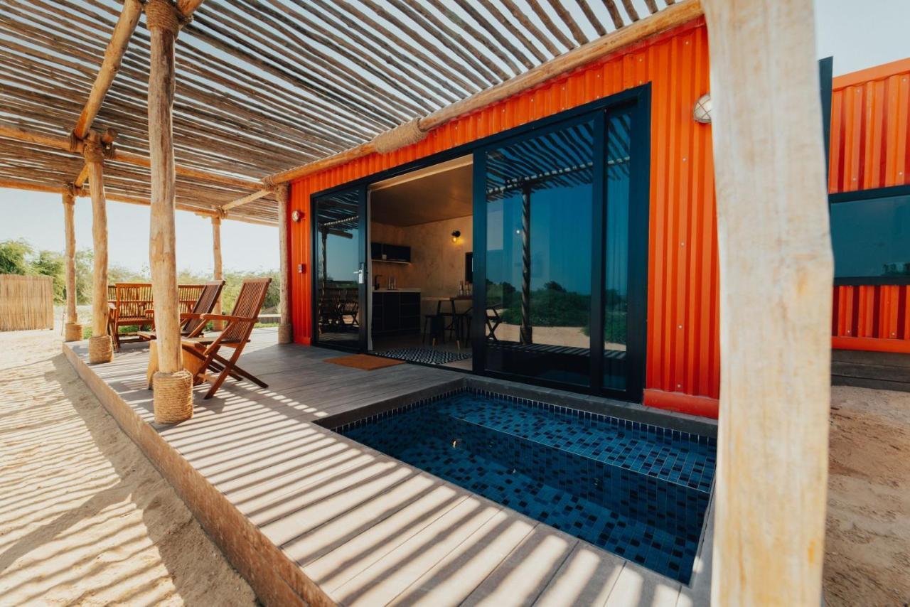 Bab Al Nojoum Al Mugheirah Resort Al Mirfa Bagian luar foto