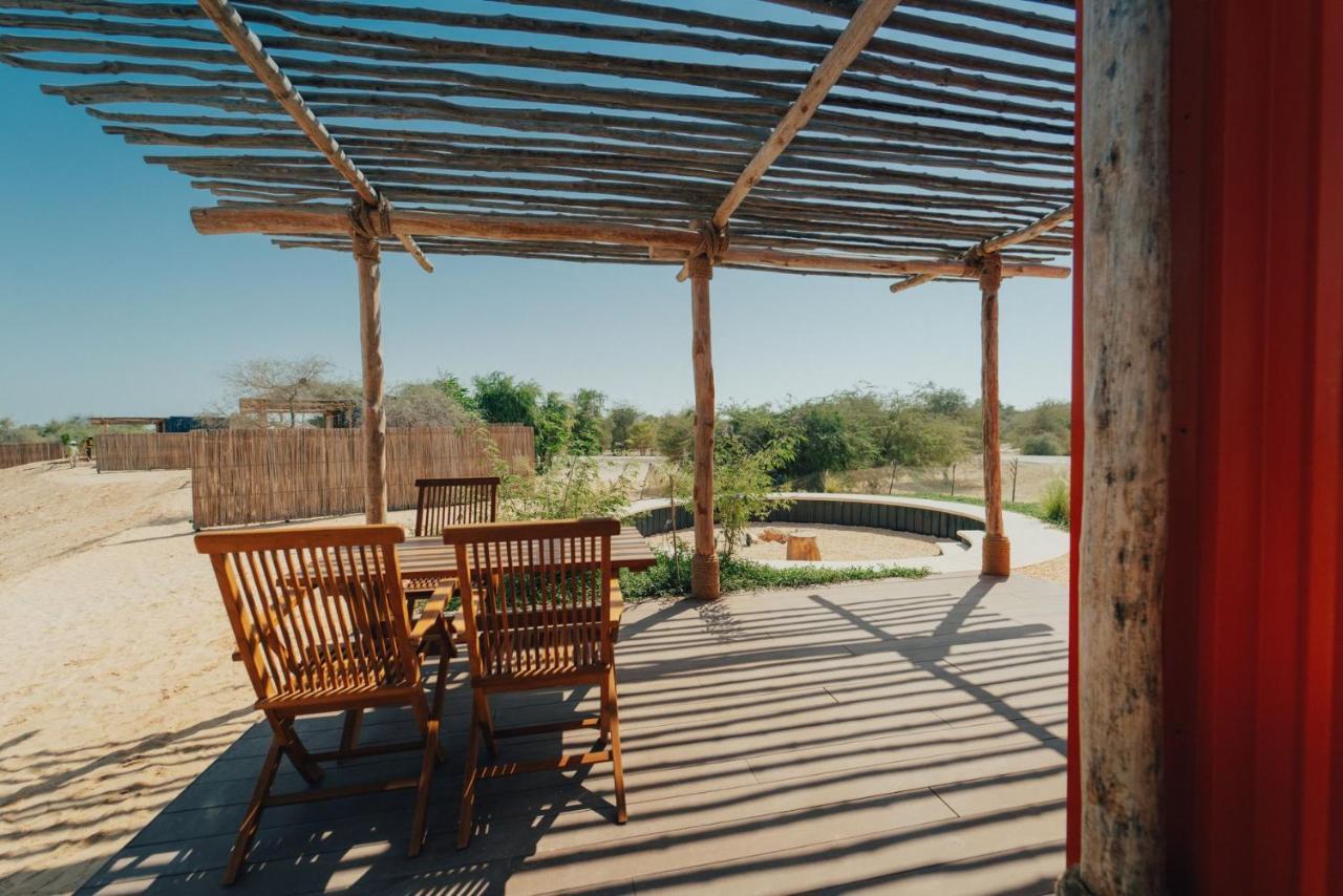 Bab Al Nojoum Al Mugheirah Resort Al Mirfa Bagian luar foto