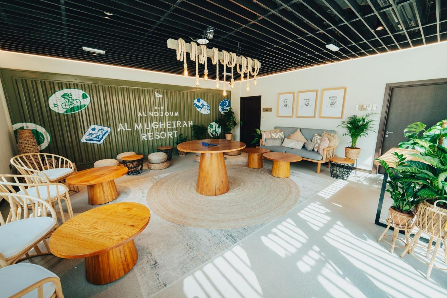 Bab Al Nojoum Al Mugheirah Resort Al Mirfa Bagian luar foto