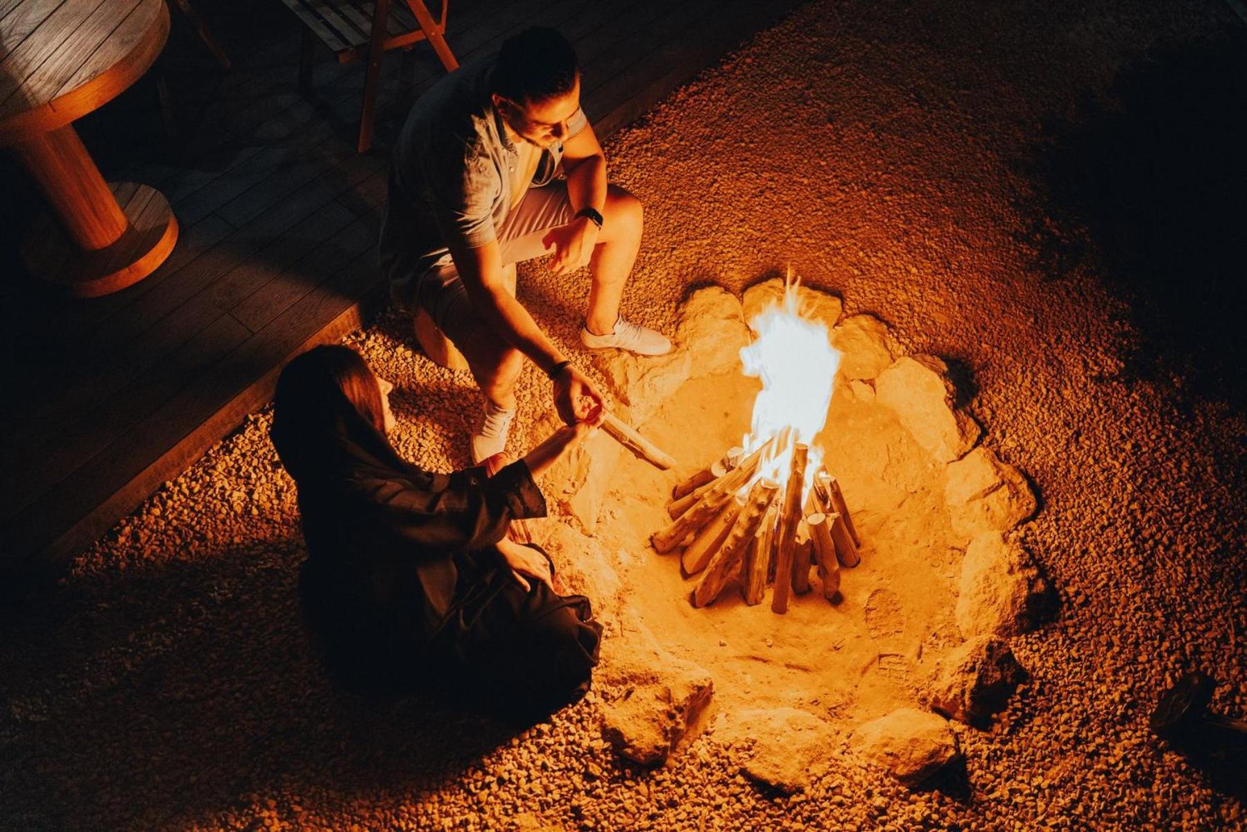 Bab Al Nojoum Al Mugheirah Resort Al Mirfa Bagian luar foto
